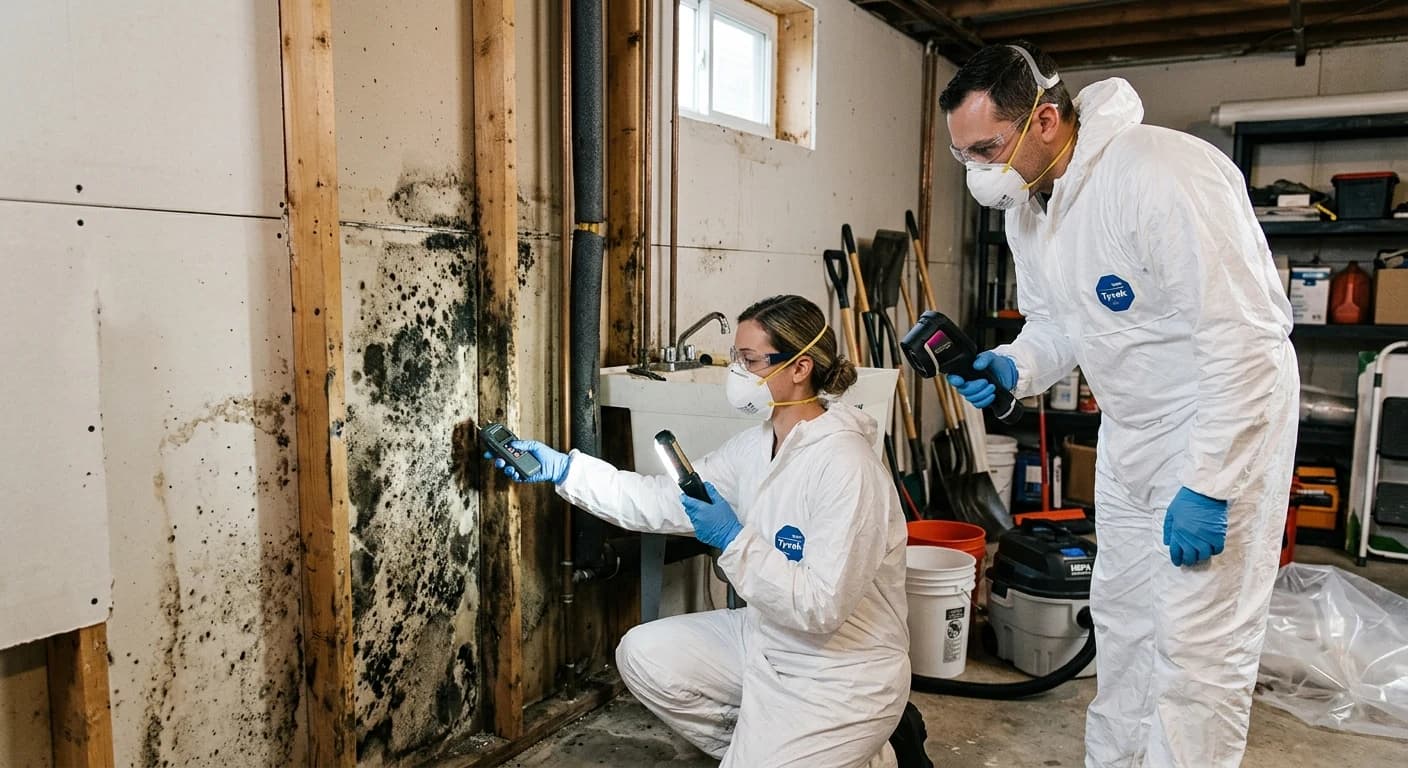Professional mold removal work - When should you call a professional?
